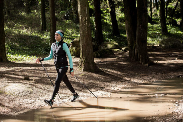 Découvrez les bienfaits de la marche nordique en