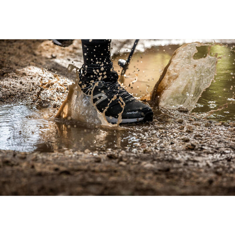 Zapatillas de marcha nórdica para hombre NW 580 Flex-H Waterproof negro