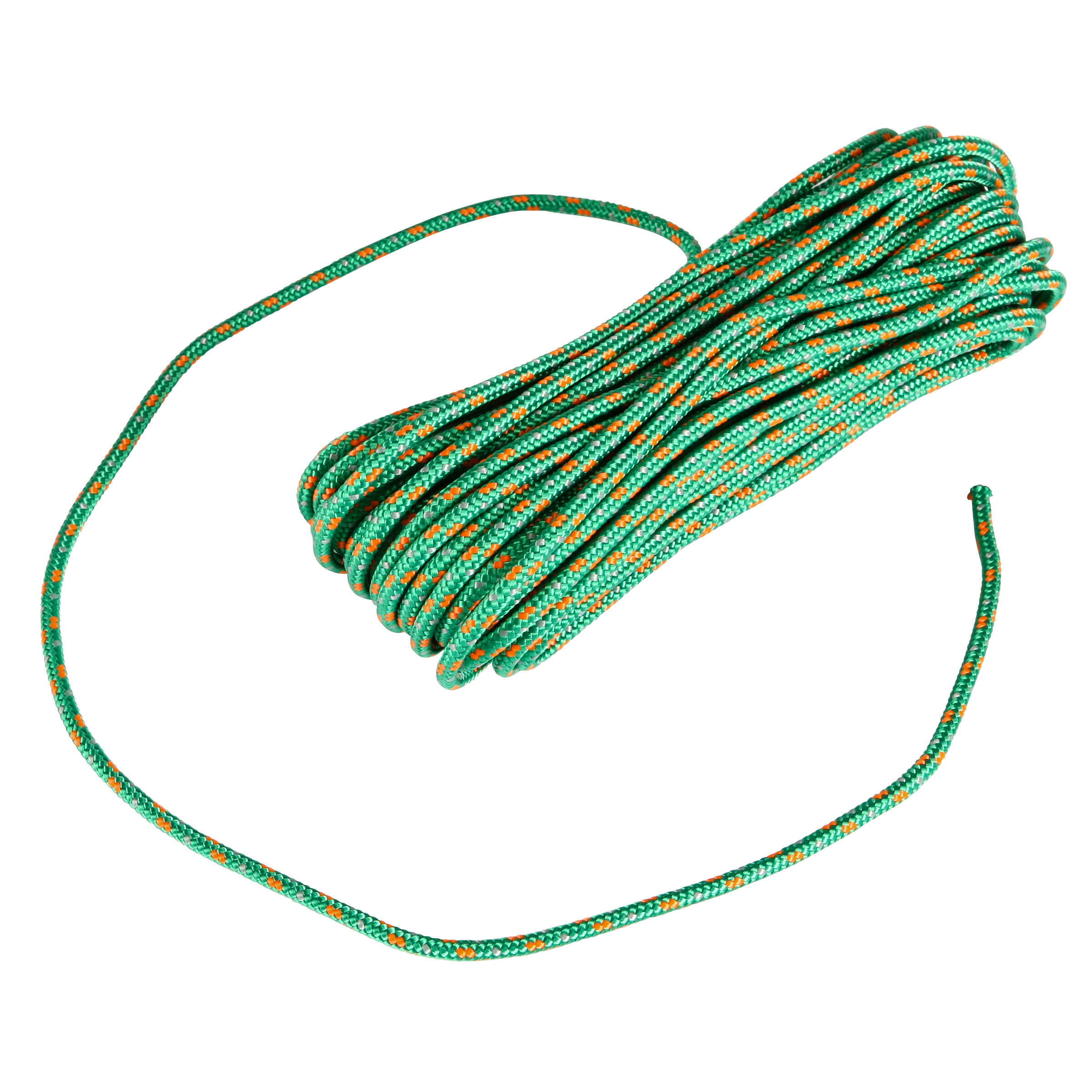Challenge Sailing Line/Rope 5 mm x 20 m - Green/Orange 2/10