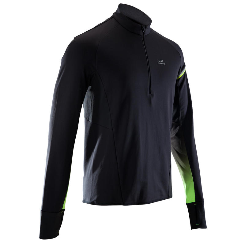 T-shirt Course Manche Longue Homme Kiprun Chaud LÉger ...