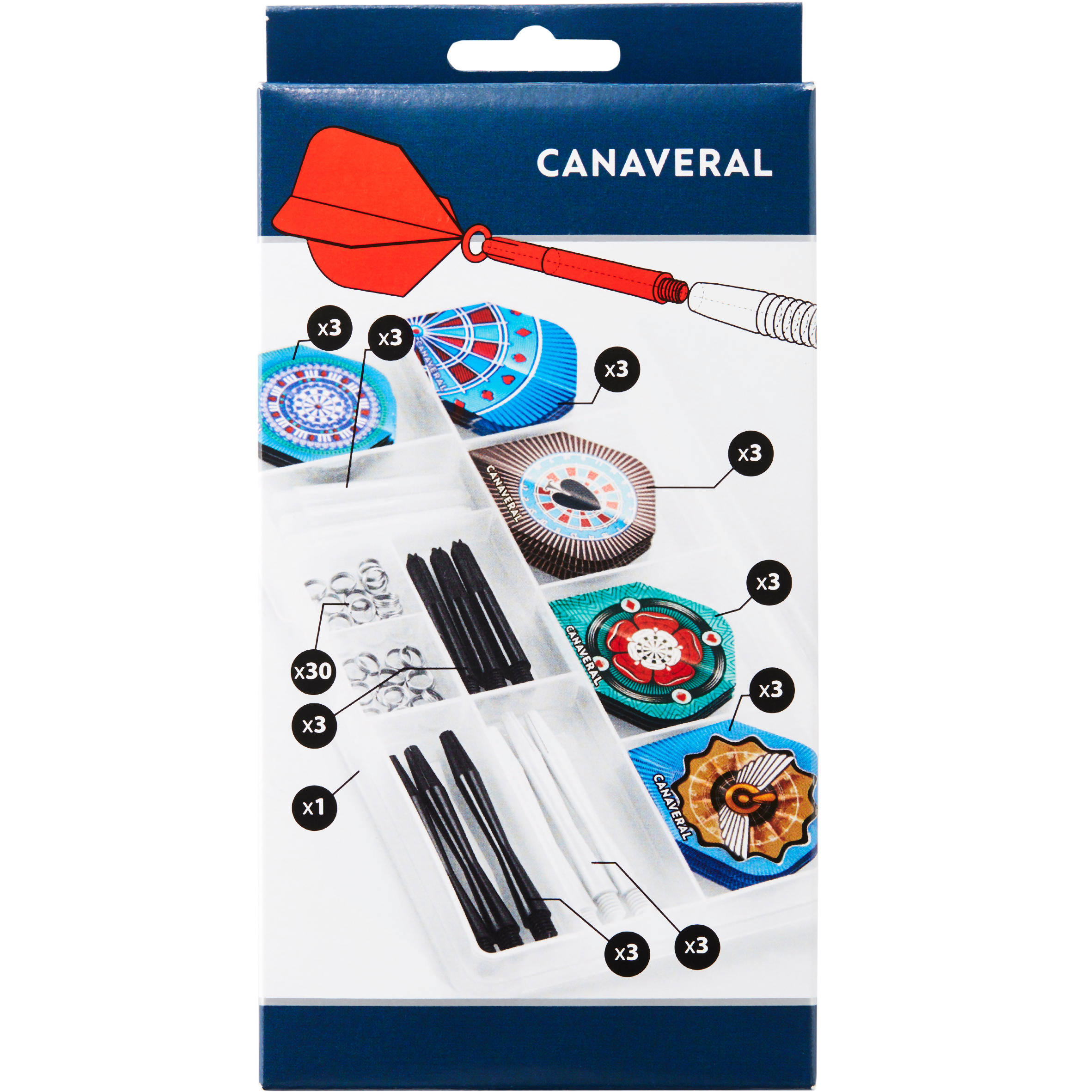 ENS. ACCESSOIRES FLÉCHETTES - CANAVERAL