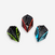 PACK DE 3 LOTS DE 3 PLUMES  STANDARD CHEVRON