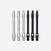 PACK DE 2 LOTS DE 3 TIGES ALUMINIUM MEDIUM