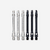 PACK DE 2 LOTS DE 3 TIGES ALUMINIUM MEDIUM