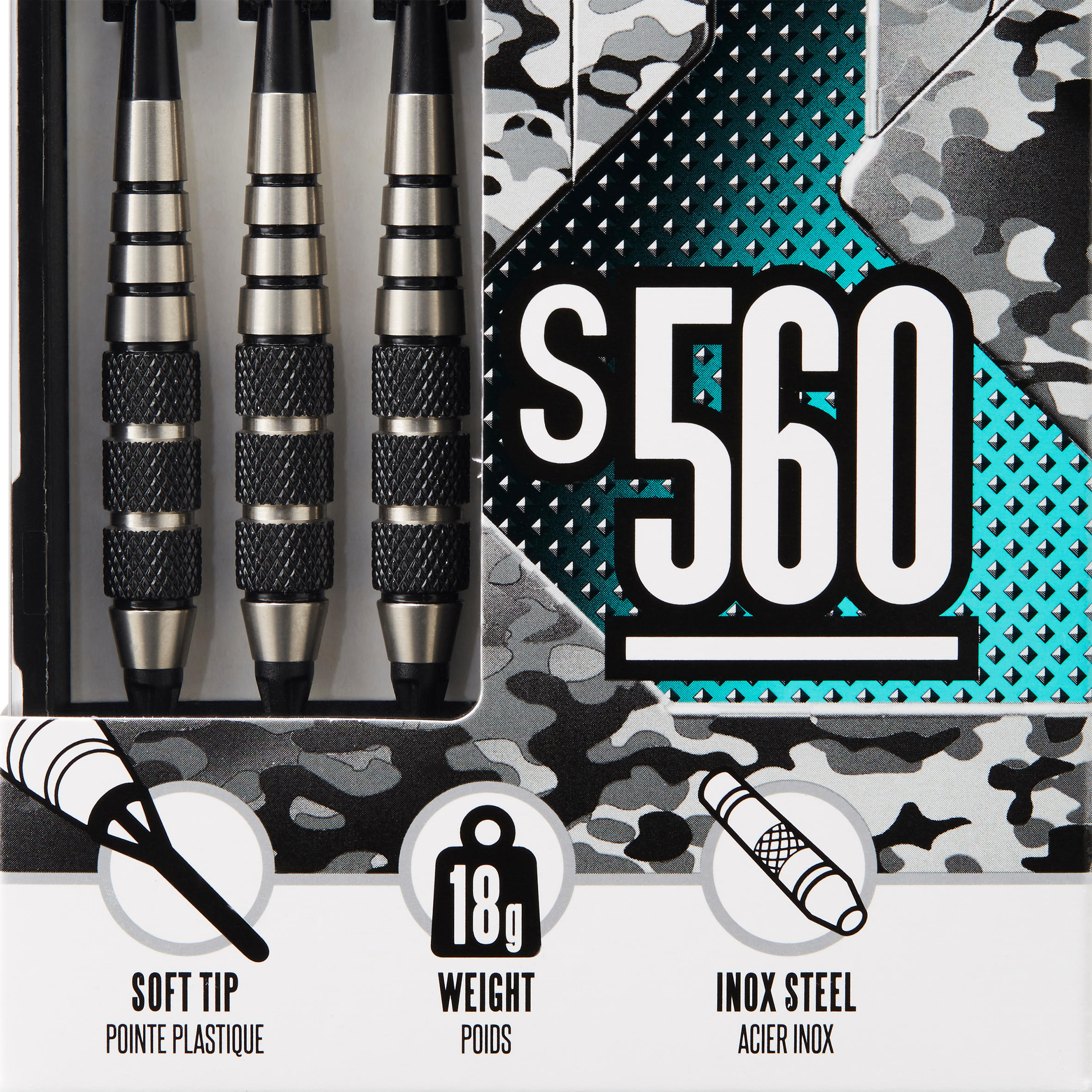 S560 Soft Tip Darts Tri-Pack 7/7