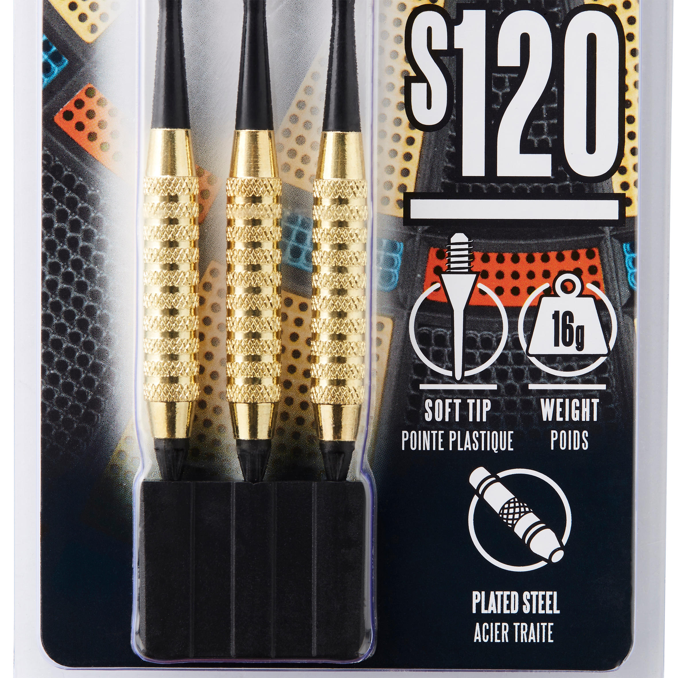 S120 Soft Tip Darts Tri-Pack 5/5