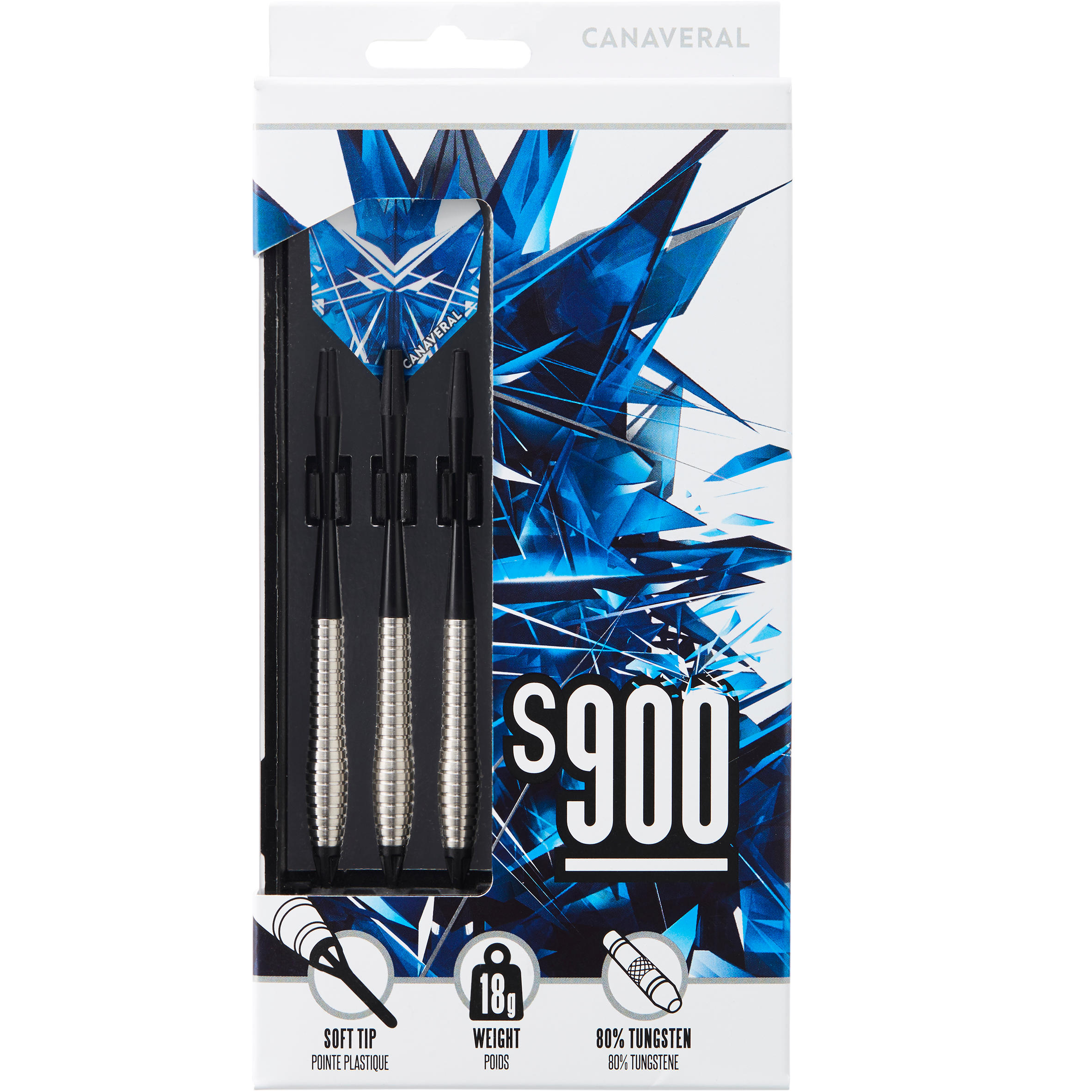 S900 Soft Tip Darts Tri-Pack - CANAVERAL