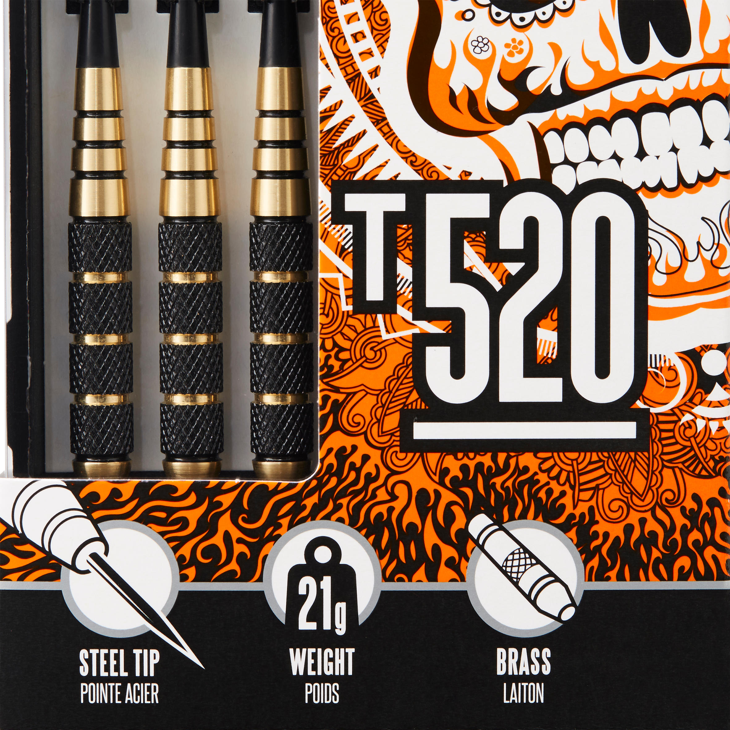 T520 Steel-Tipped Darts Tri-Pack - CANAVERAL