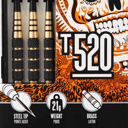 T520 Steel-Tipped Darts Tri-Pack