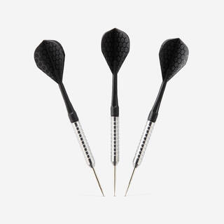 Darts Steel Tip T100 Pack of 3 Black