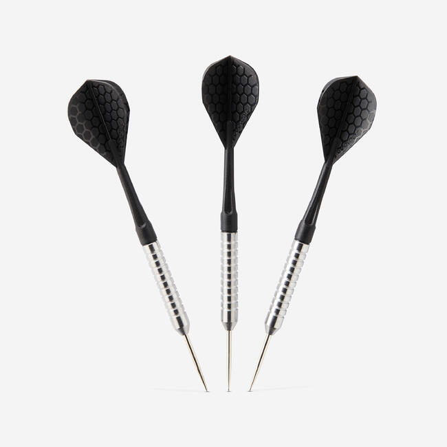 T100 SteelTipped Darts TriPack Black
