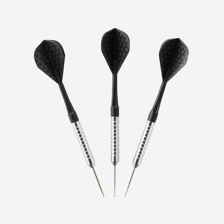 T100 Steel-Tipped Darts Tri-Pack - Black