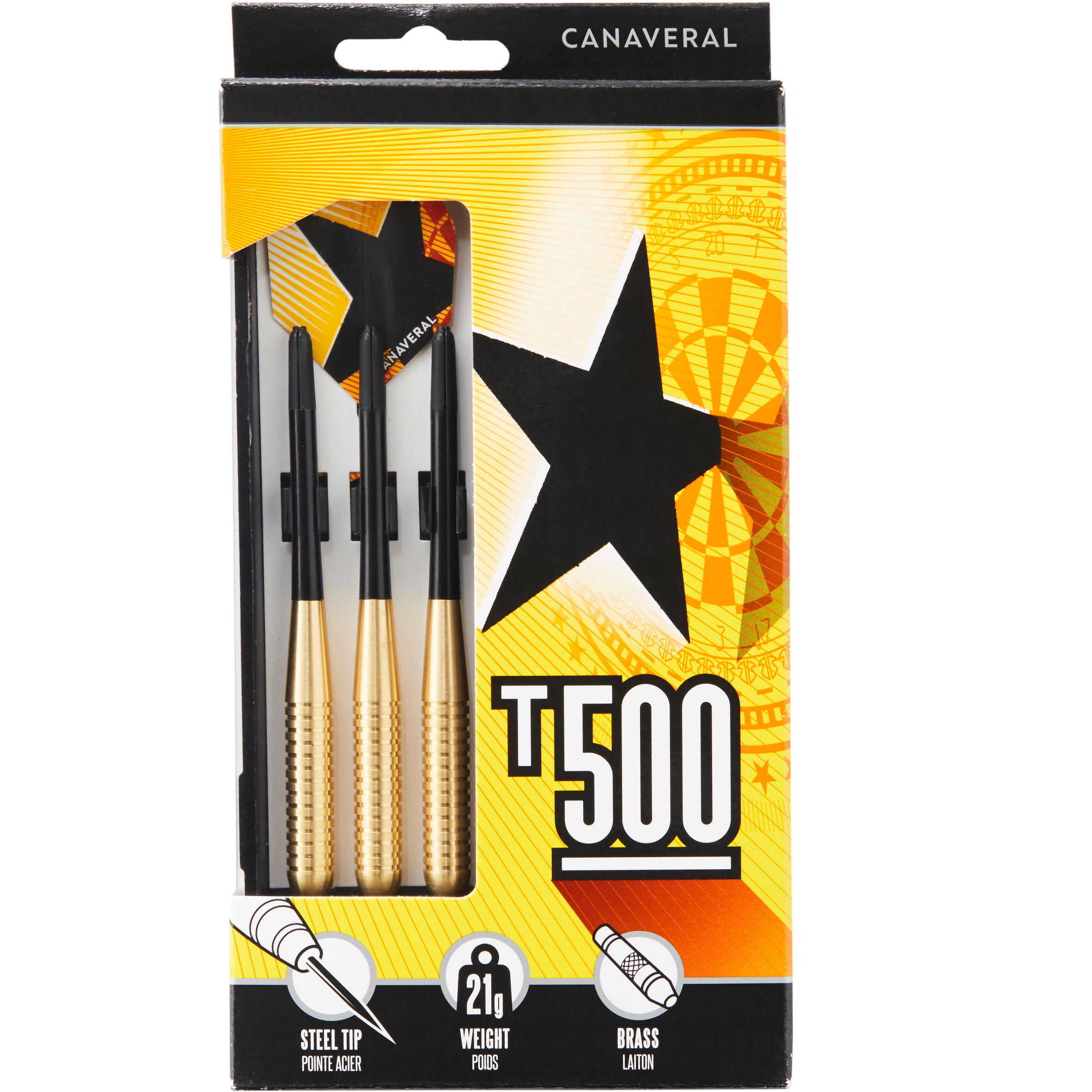 3 DARDOS CON PUNTA DE ACERO T500 CANAVERAL 2/7