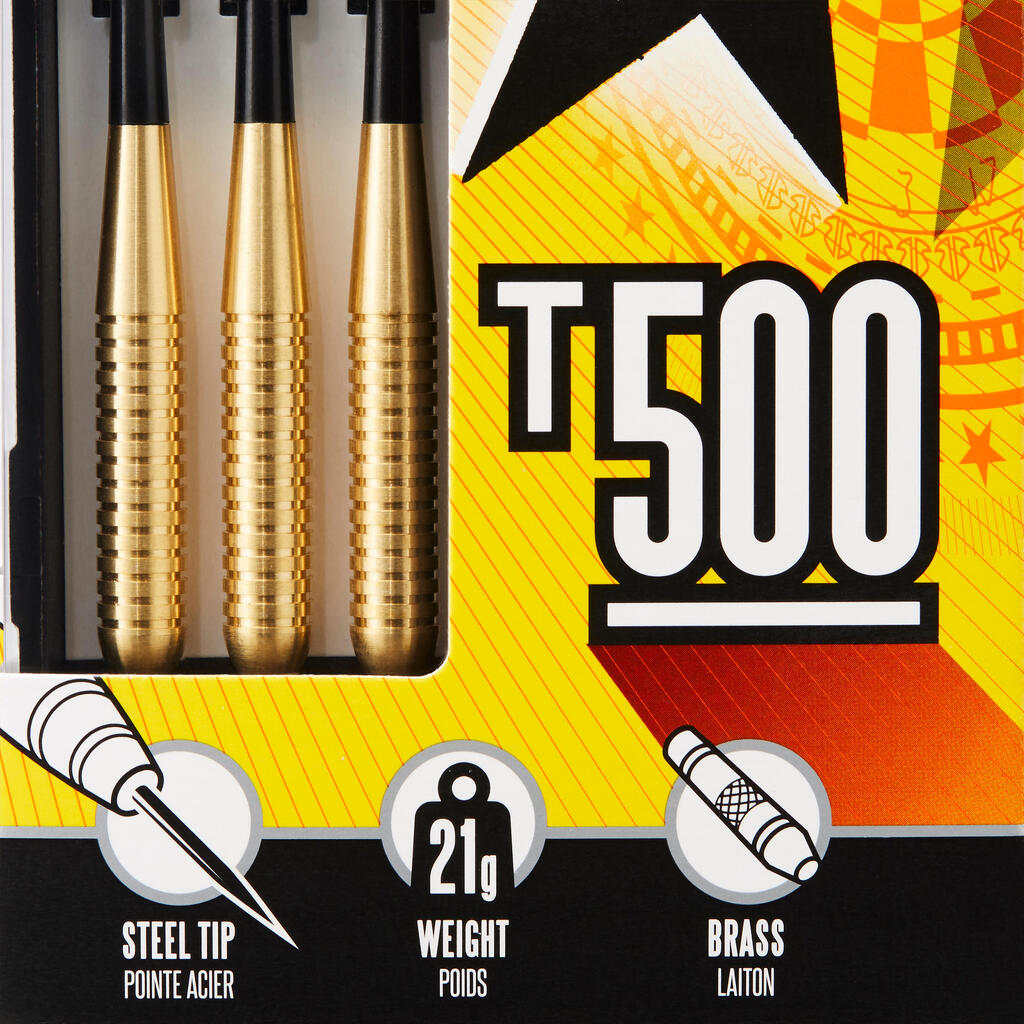 T500 Steel-Tipped Darts Tri-Pack