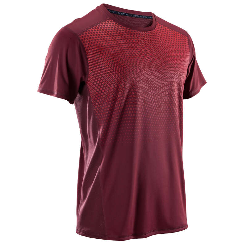 MAN FITNESS APPAREL Clothing - FTS120 Fitness T-Shirt DOMYOS - Tops