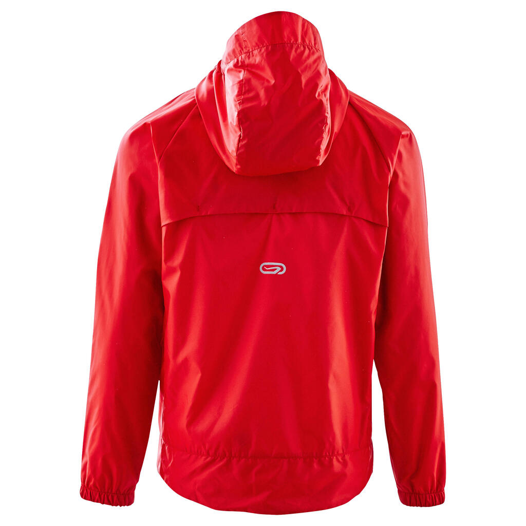 Windjacke Leichtathletik Club personalisierbar Kinder rot