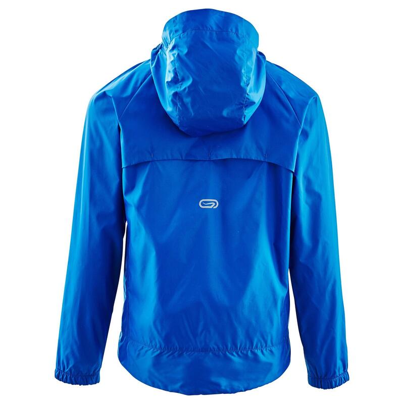 Cortaviento júnior Trail Running club personalizable azul