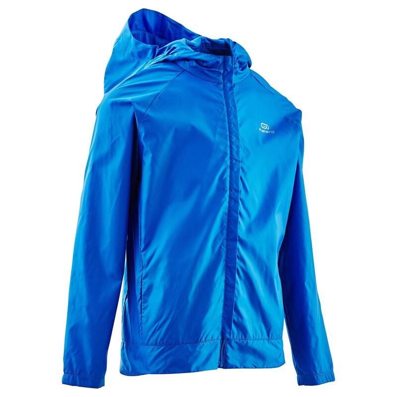 Cortaviento júnior Trail Running club personalizable azul