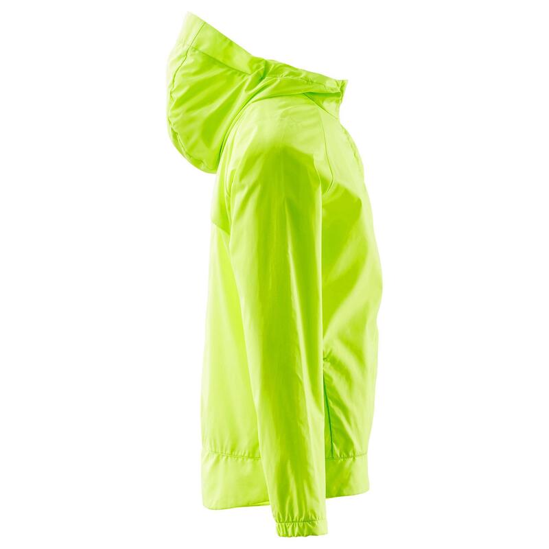 Coupe vent enfant club personnalisable jaune fluo