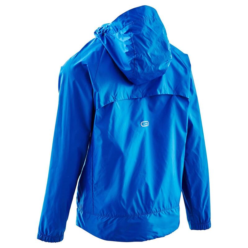 Cortaviento júnior Trail Running club personalizable azul