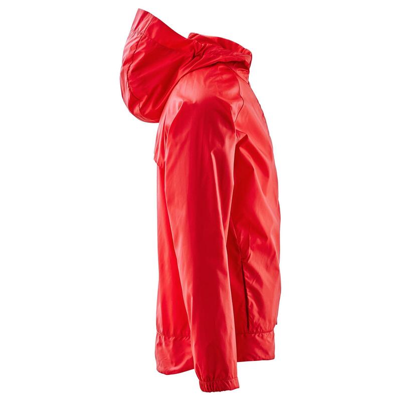 Windjacke Leichtathletik Club personalisierbar Kinder rot