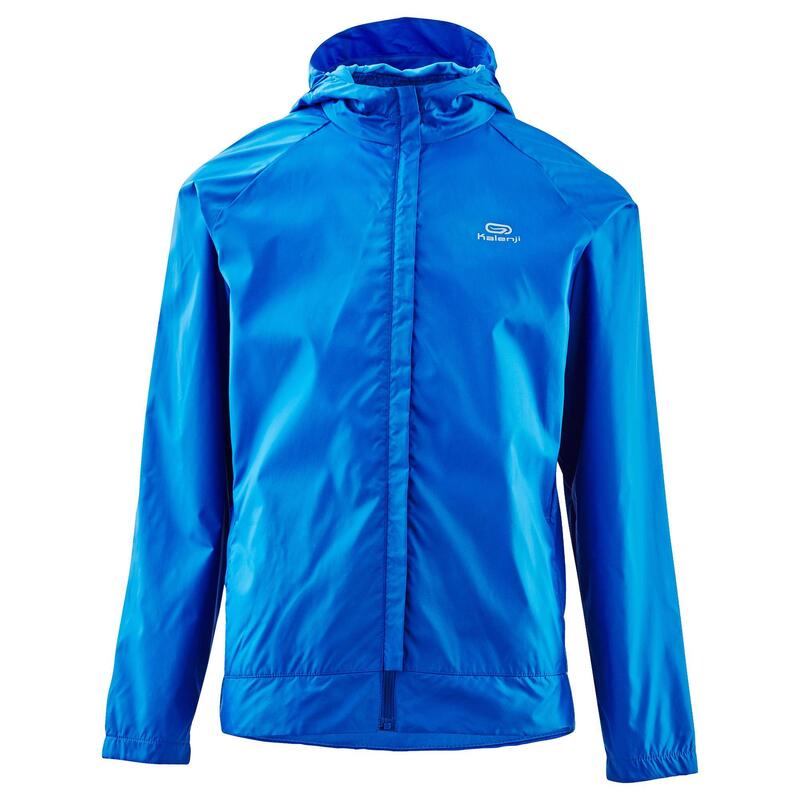Cortaviento júnior Trail Running club personalizable azul