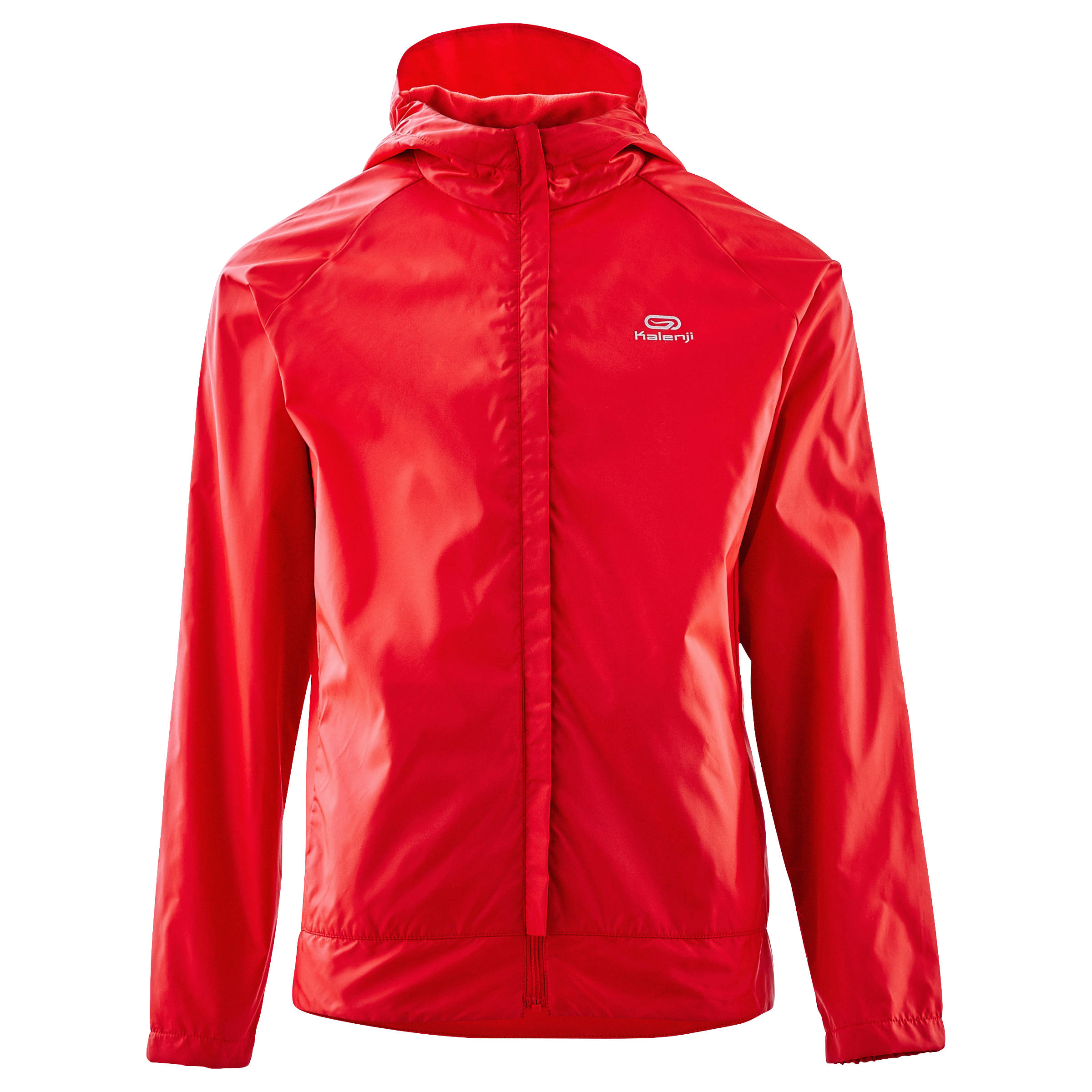 Jachetă personalizabilă Protecție vânt Alergare Roșu Copii decathlon.ro imagine noua