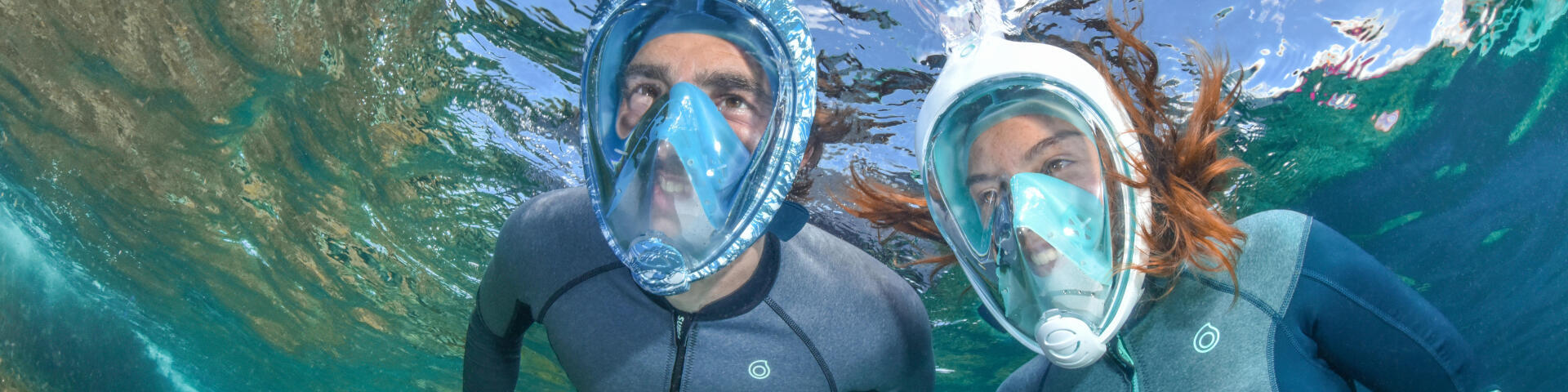 Máscara de snorkeling Easybreath para ver e respirar dentro de água como se estivesse em terra! 