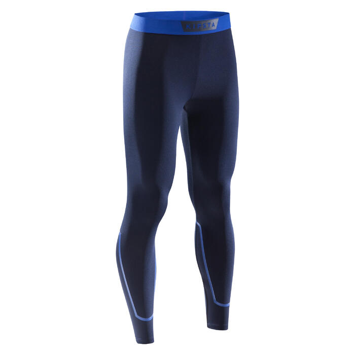 Baselayers Keepdry Kids' Football Tights Black Decathlon