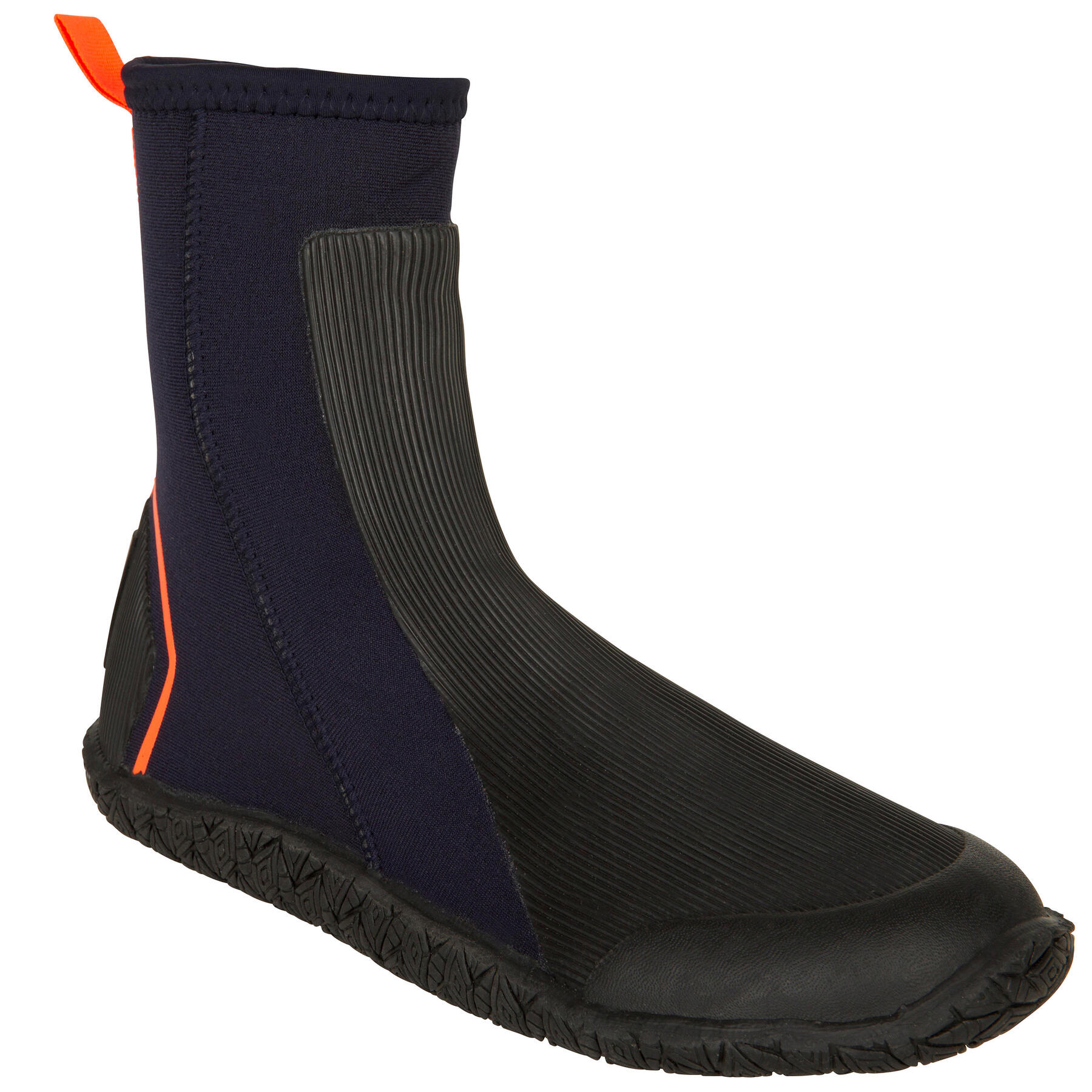 sailing-4-mm-neoprene-boots-dinghy-500-black