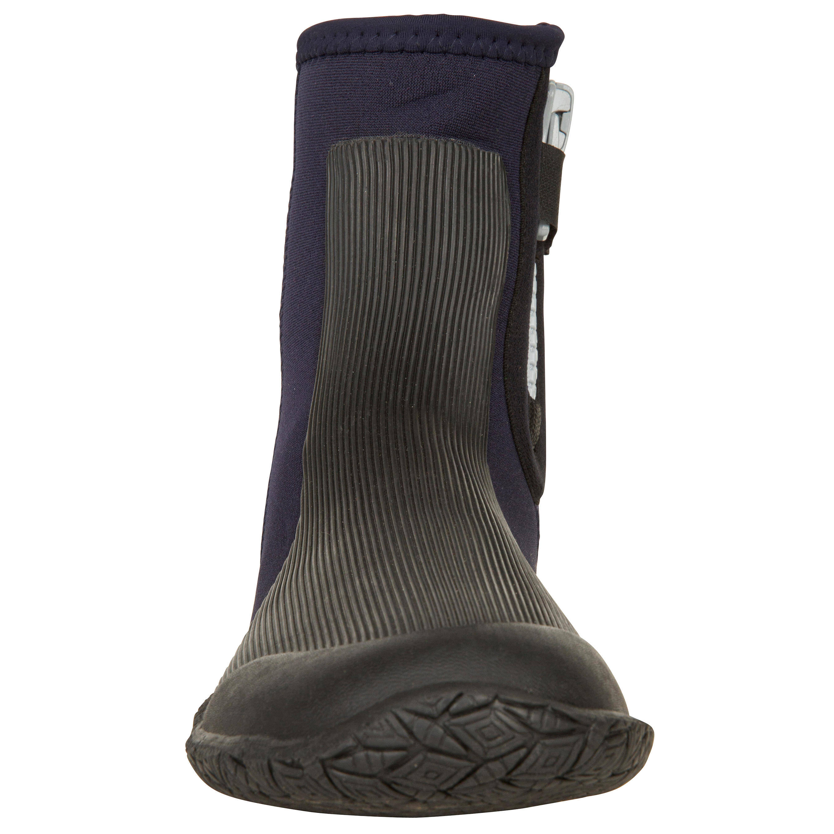 ADULT 4 MM NEOPRENE BOOTS SAILING 500 - BLACK -  5