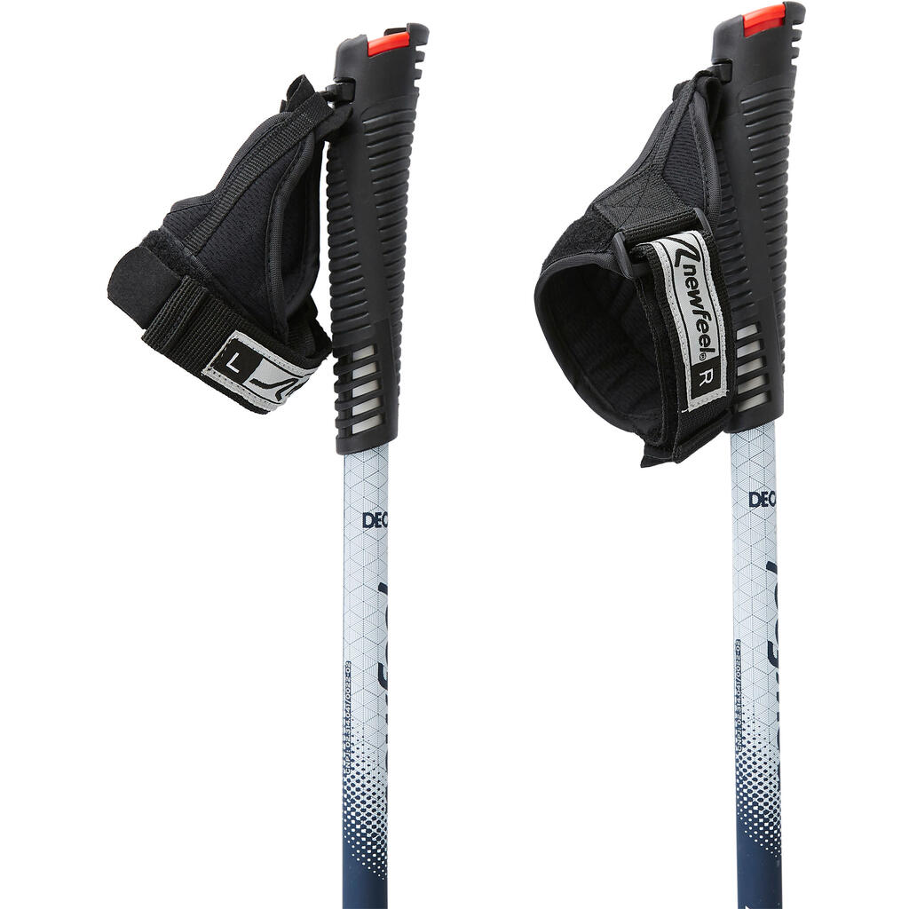 PW P500 Nordic walking poles - blue