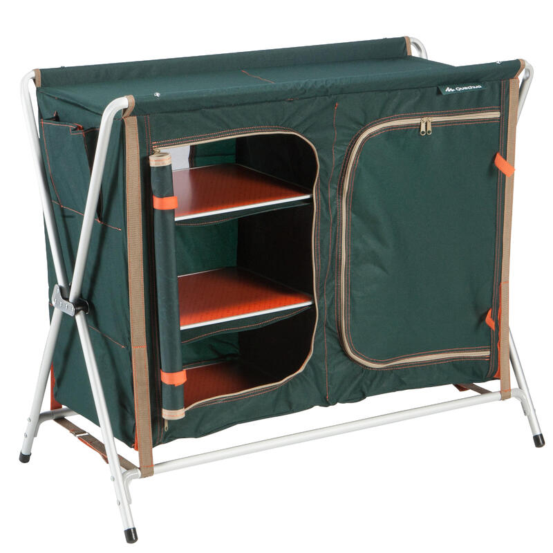 FOLDING CAMPING KITCHEN UNIT QUECHUA Decathlon