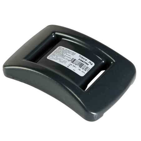 Coated diving weight 2 kg for diving, spearfishing, freediving
