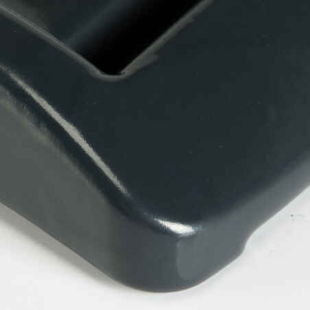 Coated diving weight 2 kg for diving, spearfishing, freediving