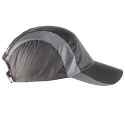 Men Women KIPRUN Running Adjustable Rain Cap - Black