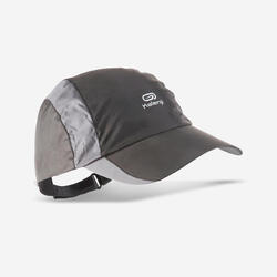 Casquette de running pluie Homme Femme - KIPRUN réglable noir