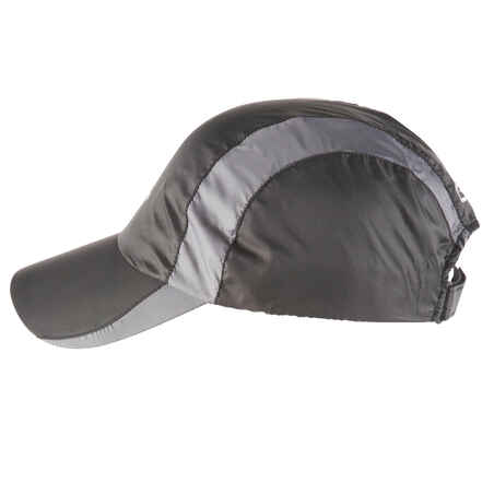 Men Women KIPRUN Running Adjustable Rain Cap - Black