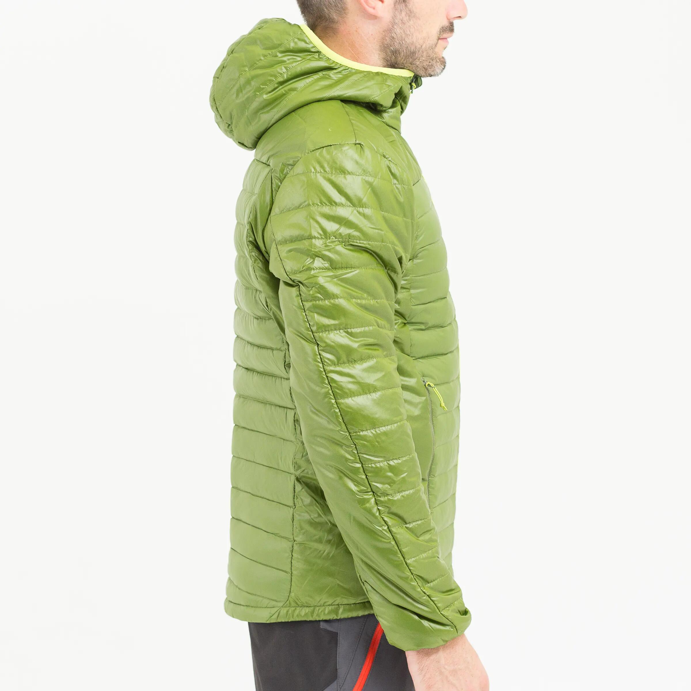 X-Light men's quilted hiking jacket khaki 3/21