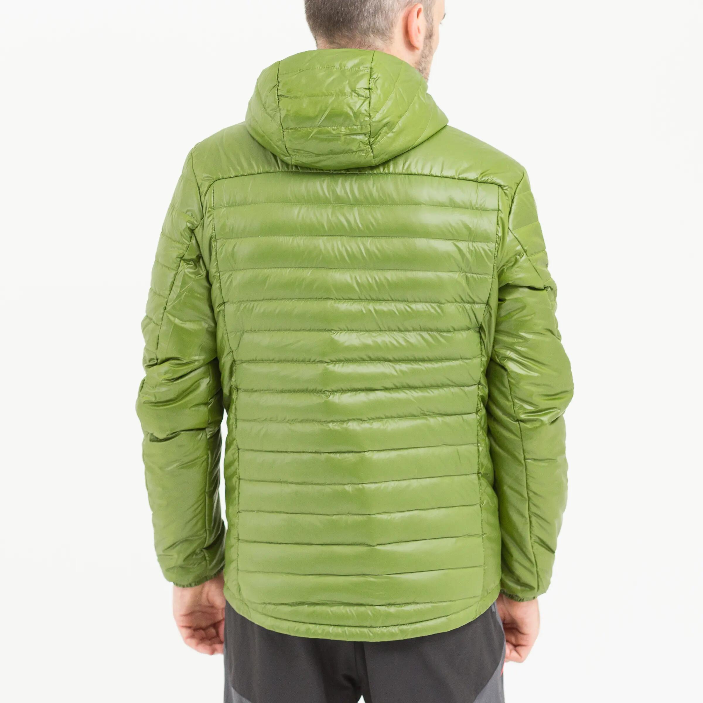 X-Light men's quilted hiking jacket khaki 4/21
