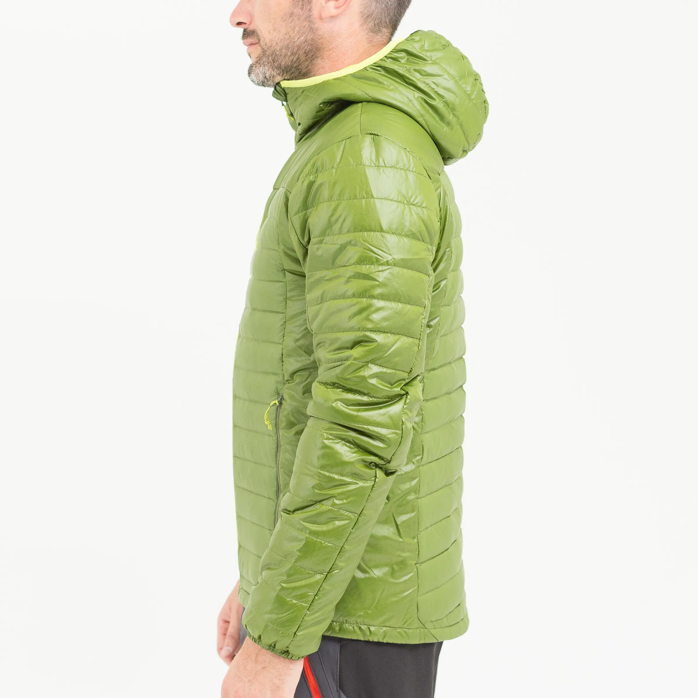 X-Light men's quilted hiking jacket khaki 5/21