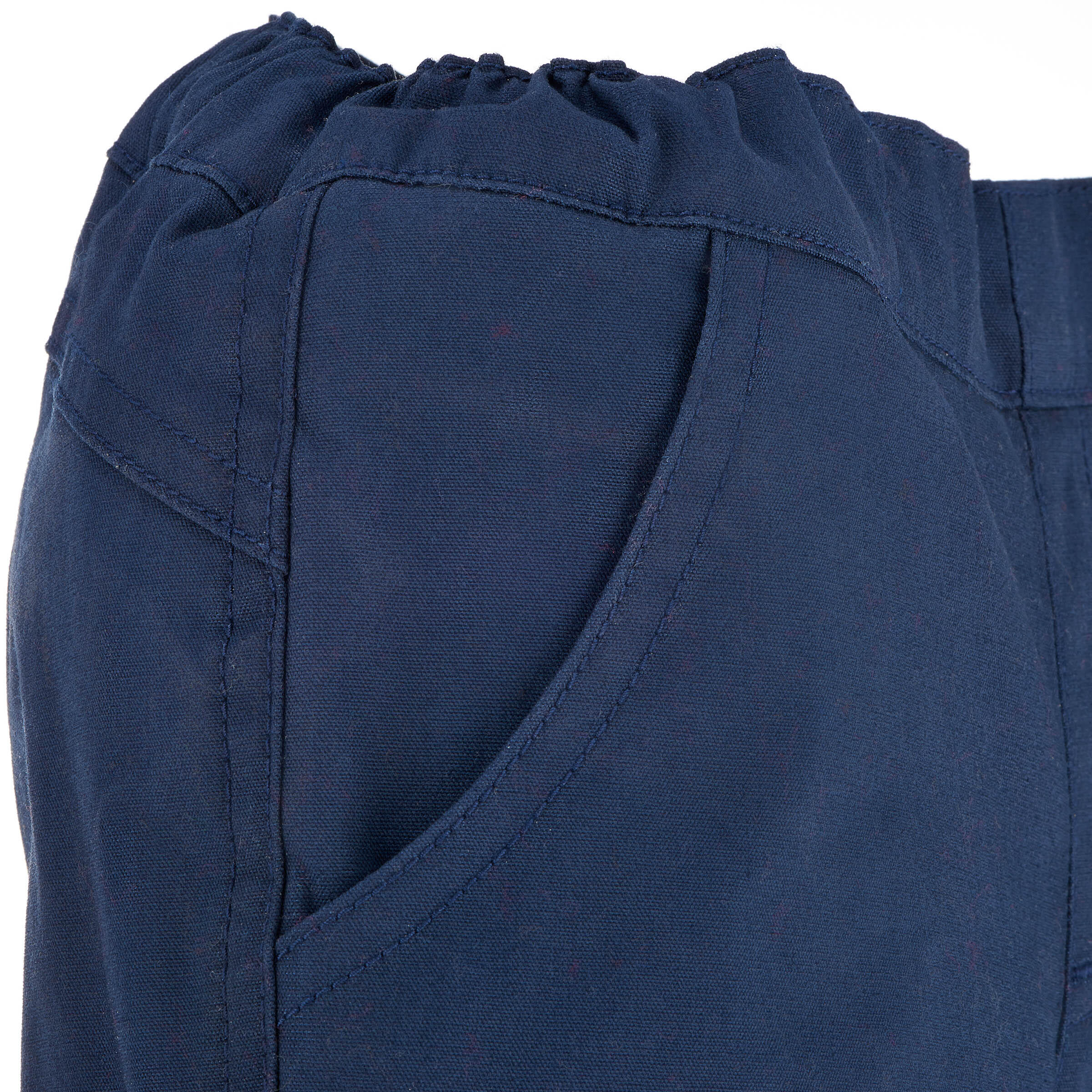 Arpenaz 600 Baby Hiking Trousers Navy 3/8