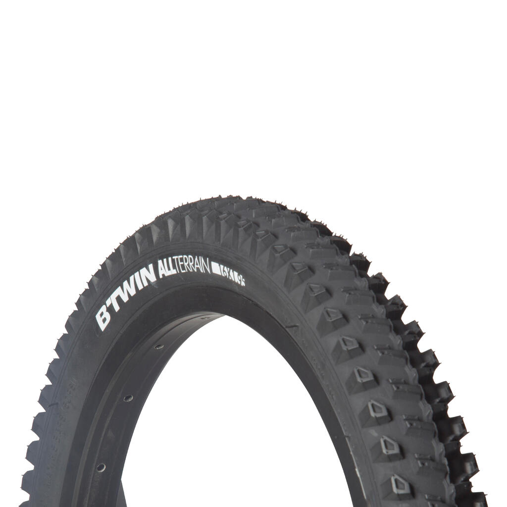 PNEU VTT ENFANT 16x1.95 TRINGLES RIGIDES / ETRTO 47-305