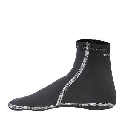 Неопренові шкарпетки для ластів для бодібордингу, 2 мм