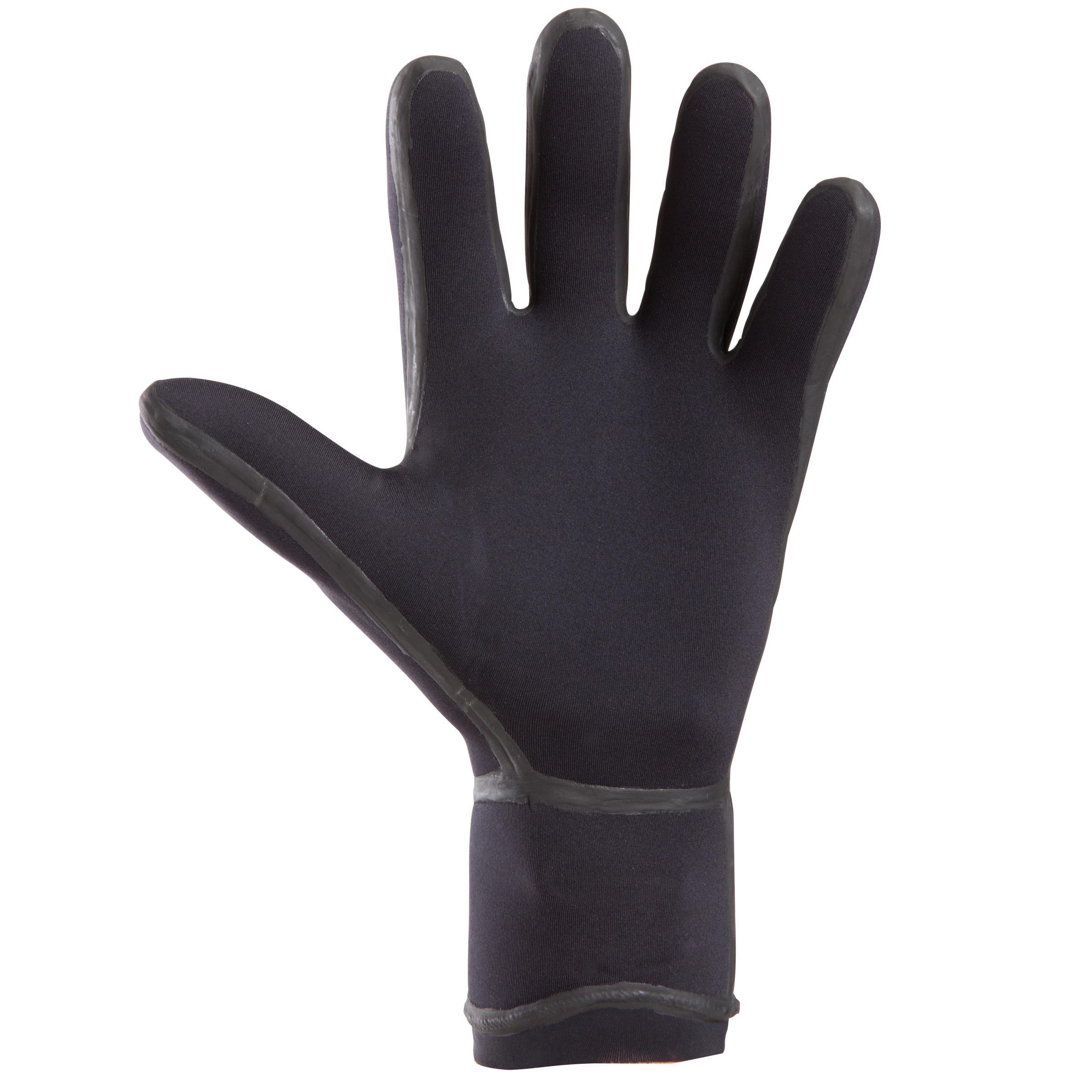 Kids' Three Finger Sailing Gloves Sailing 900 1mm Neoprene black - Decathlon