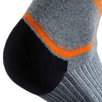 Inline Skating Socks Fit - Grey/Orange