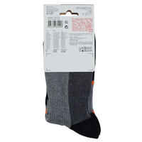 Inline Skating Socks Fit - Grey/Orange