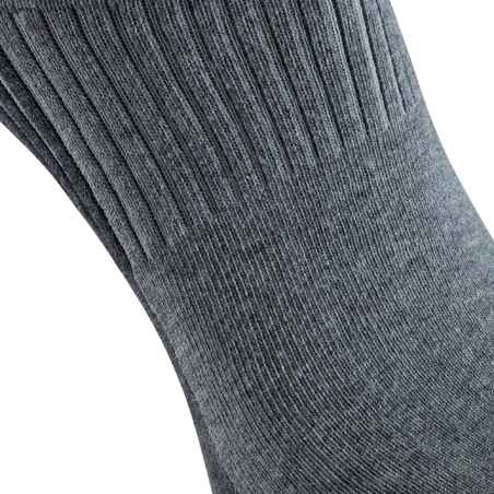 Inline Skating Socks Fit - Grey/Orange