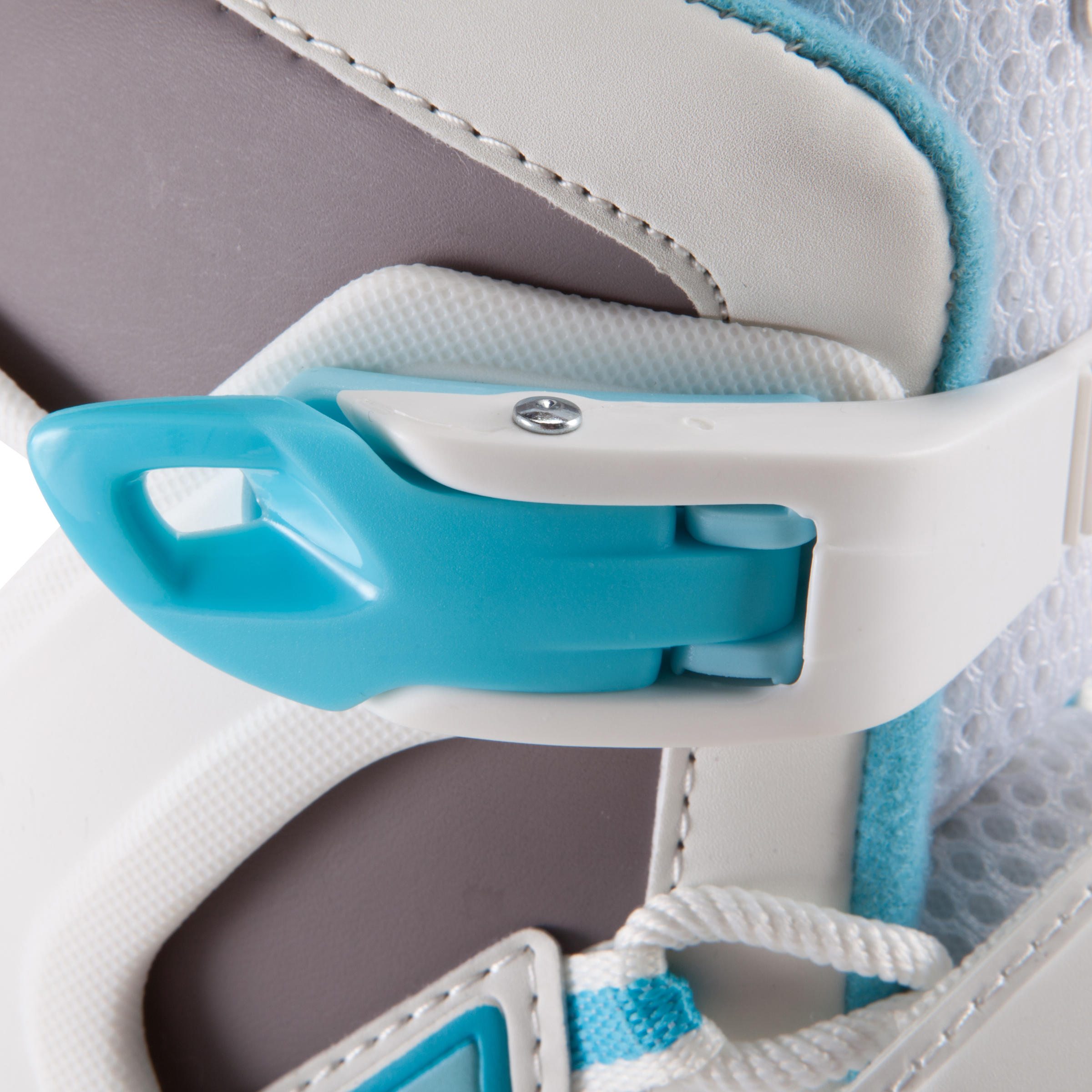 Patins à glace FIT 3 femme blanc bleu 7/17
