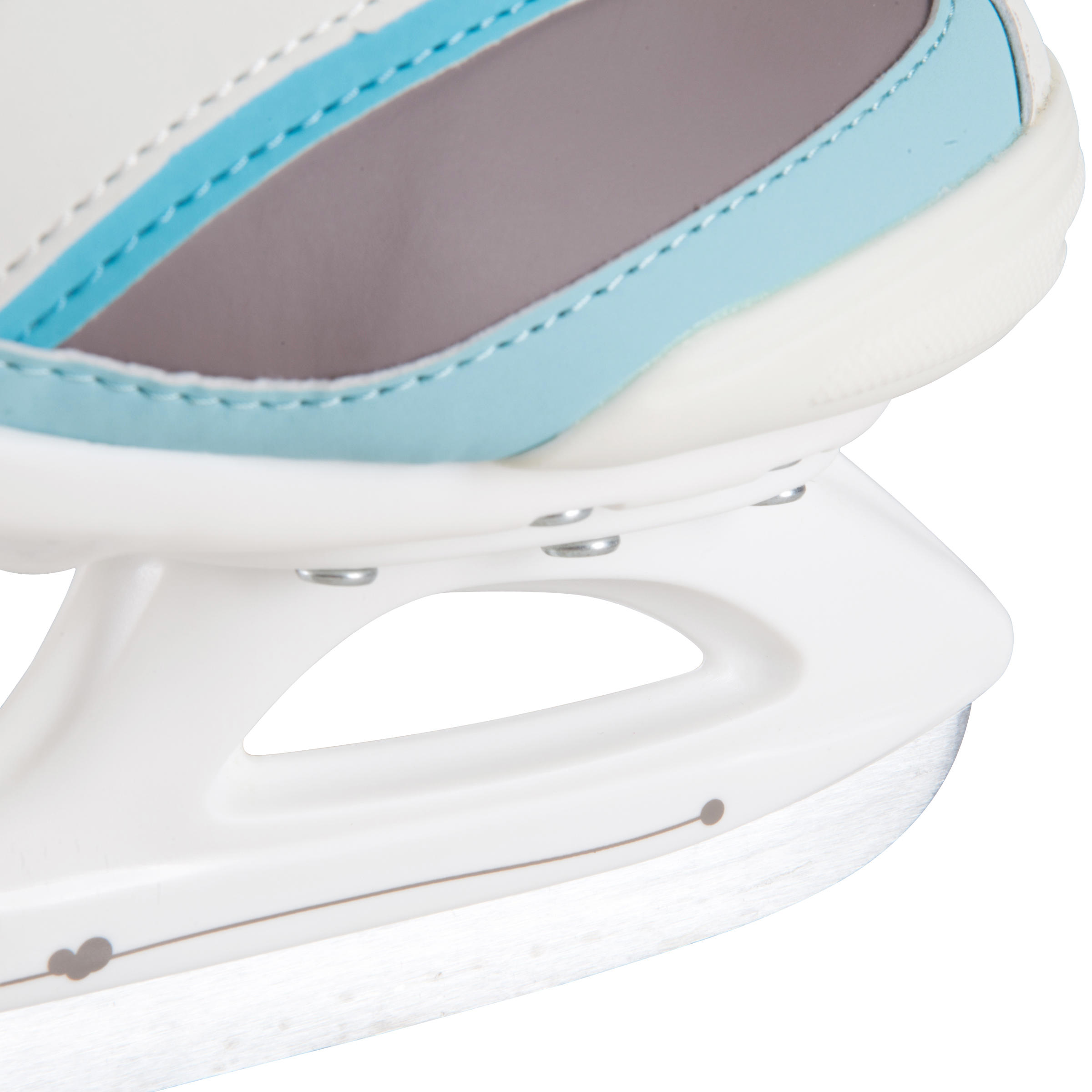 Patins à glace FIT 3 femme blanc bleu 14/17